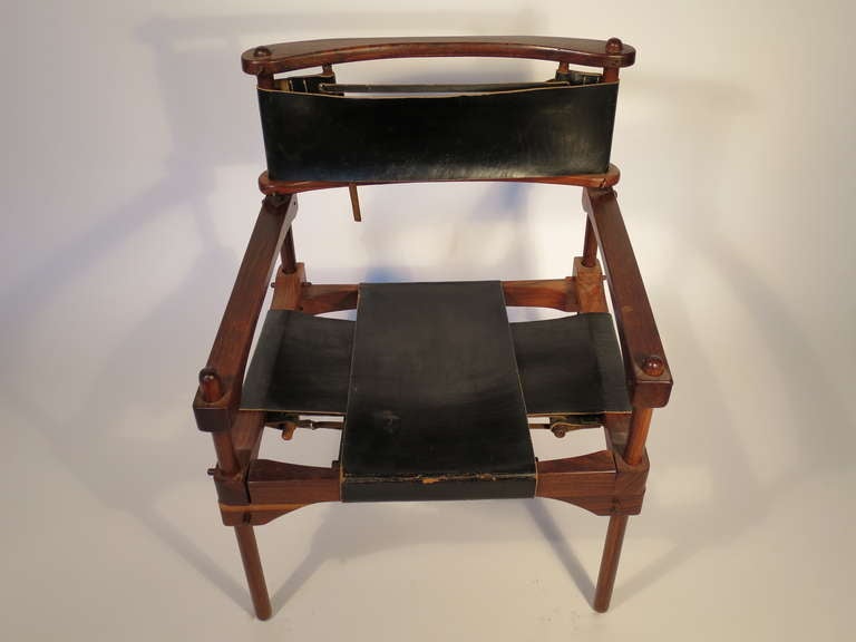 Mexican Don Shoemaker Rosewood Perno Chair