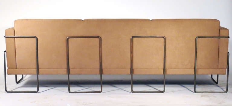 Mid-Century Modern Kwok Hoi Chan for Steiner Architectural Sofa