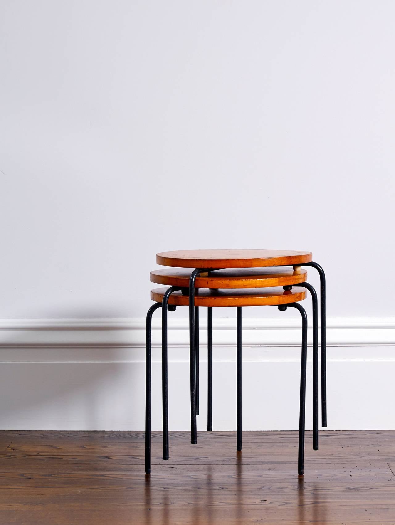 Stacking Danish Stools