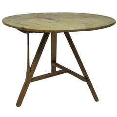 Antique Round Dining Table