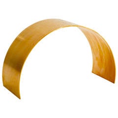 Arc Stool by ASH NYC in Brass 1