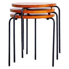 Stacking Danish Stools