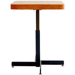 Charlotte Perriand for Les Arcs Adjustable Square Table