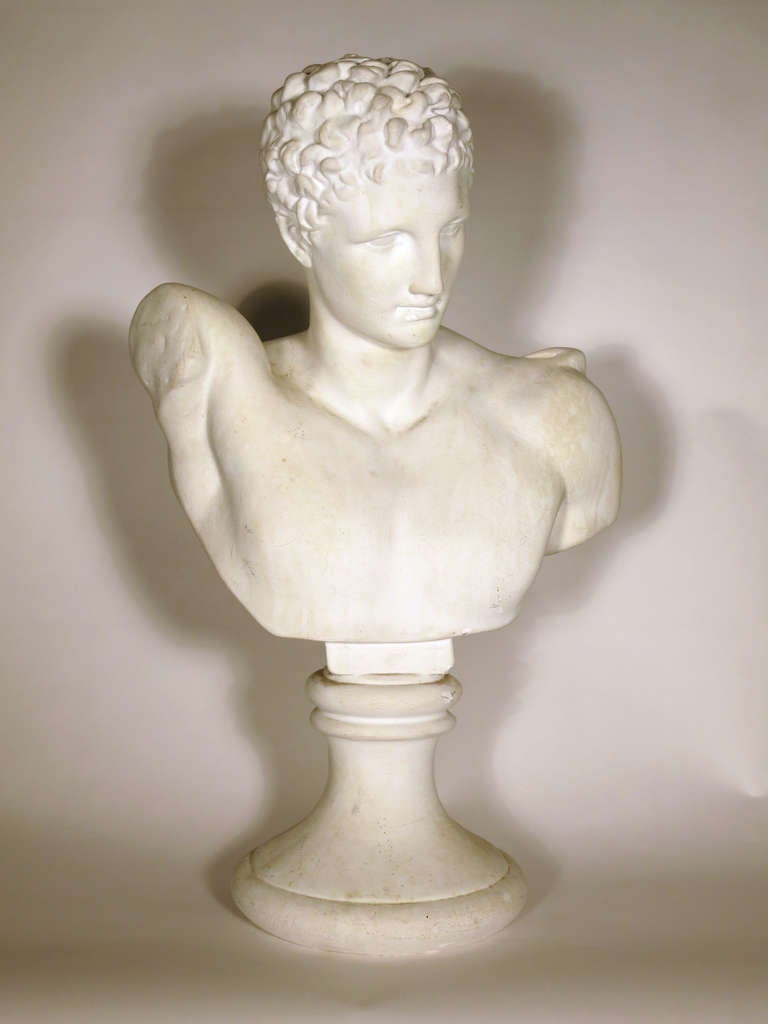 19th c. Plaster Bust