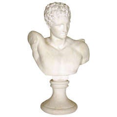 19th c. Plaster Bust