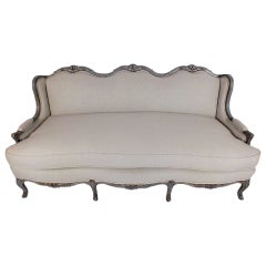 1930's French Painted Louis XV Style Sofa