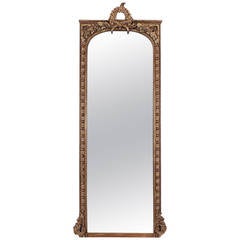 Large 19th Century French Louis XVI Style Mirror 9