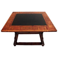 Antique 1840s Baroque-Style Center Table