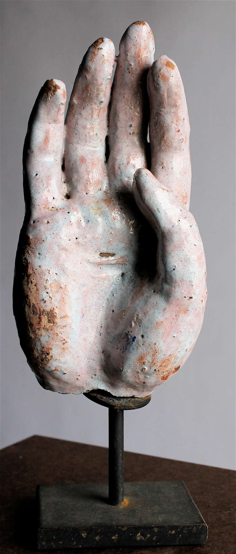 Vienna Secession Vally Wieselthier Ceramic Hand Fragment from the Wiener Werkstatte showroom NYC