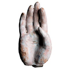 Vally Wieselthier Ceramic Hand Fragment from the Wiener Werkstatte showroom NYC