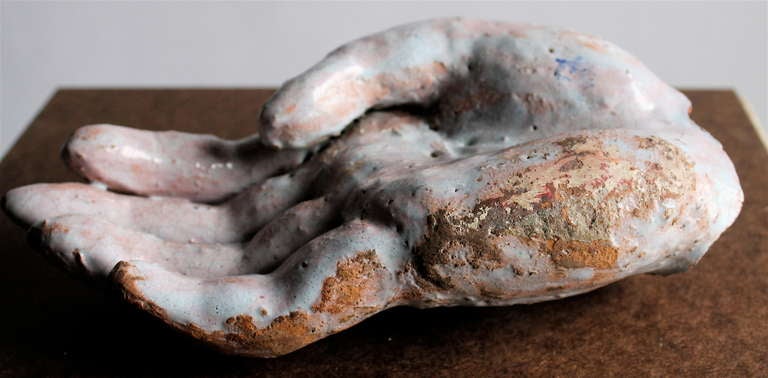 Vally Wieselthier Ceramic Hand Fragment from the Wiener Werkstatte showroom NYC 2