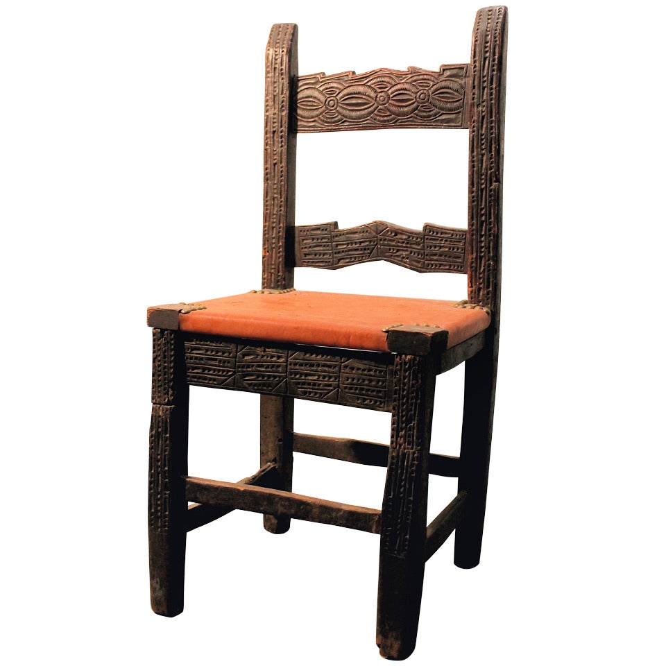 Spanish Colonial Child's Chair