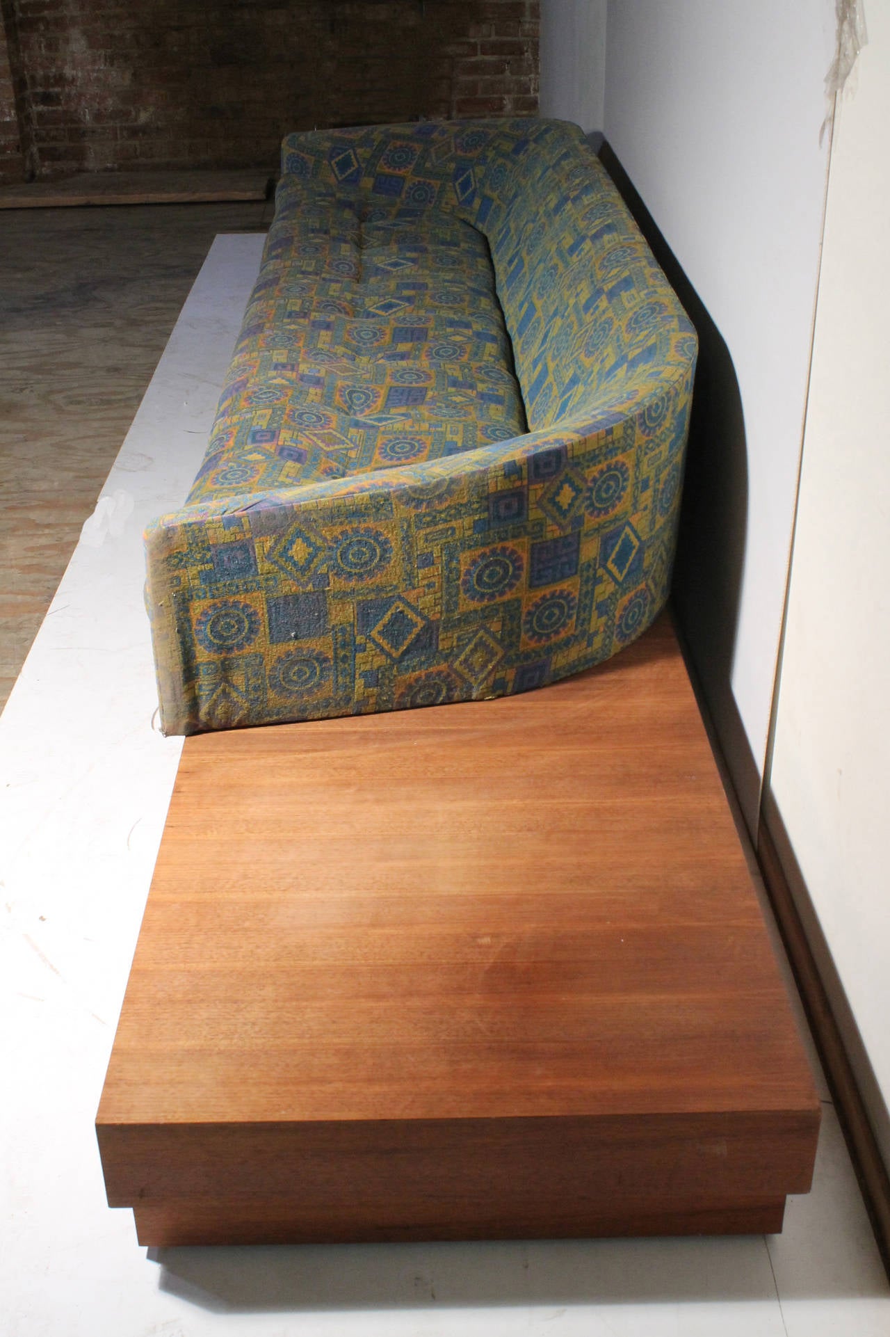 Adrian Pearsall Cloud Sofa Craft Associates style Milo Baughman Dunbar In Good Condition In Chicago, IL