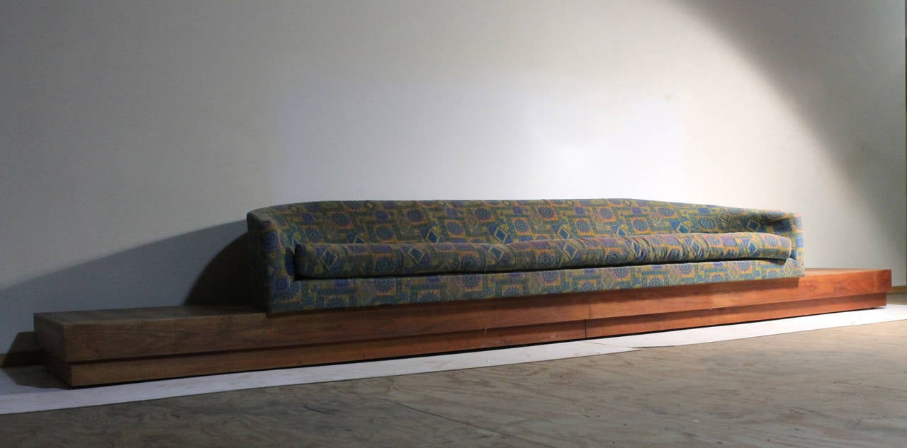Mid-Century Modern Adrian Pearsall Cloud Sofa Craft Associates style Milo Baughman Dunbar