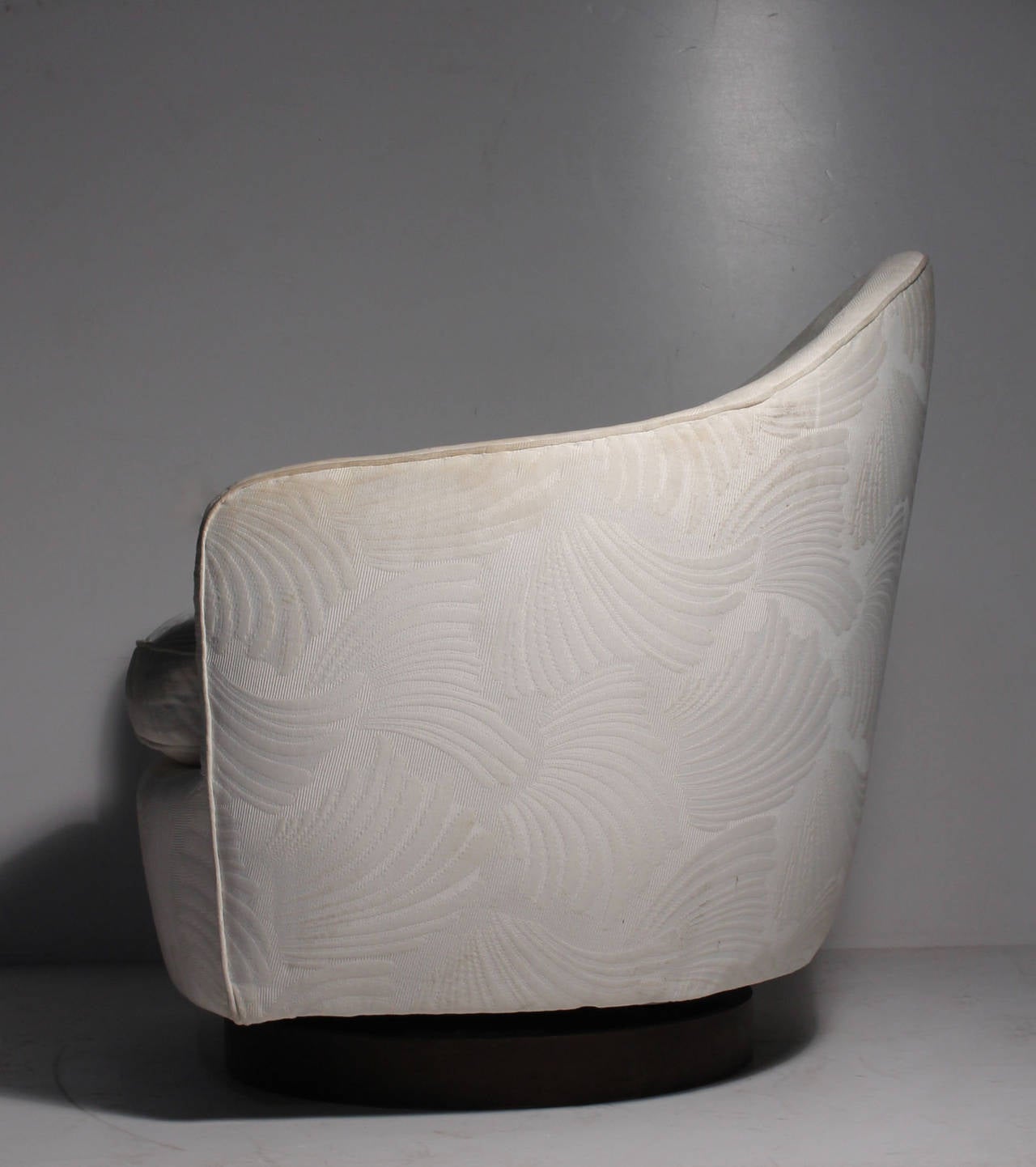 Mid-Century Modern Milo Baughman for Thayer Coggin Swivel Reclining Lounge Chair