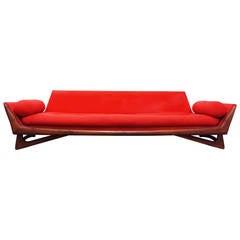 Adrian Pearsall Sofa with Expressive Base for Crafts Associates, (Signed)