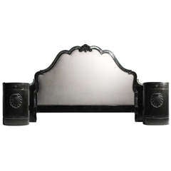 Hollywood Regency Headboard Bed in manner of Dorothy Draper 7