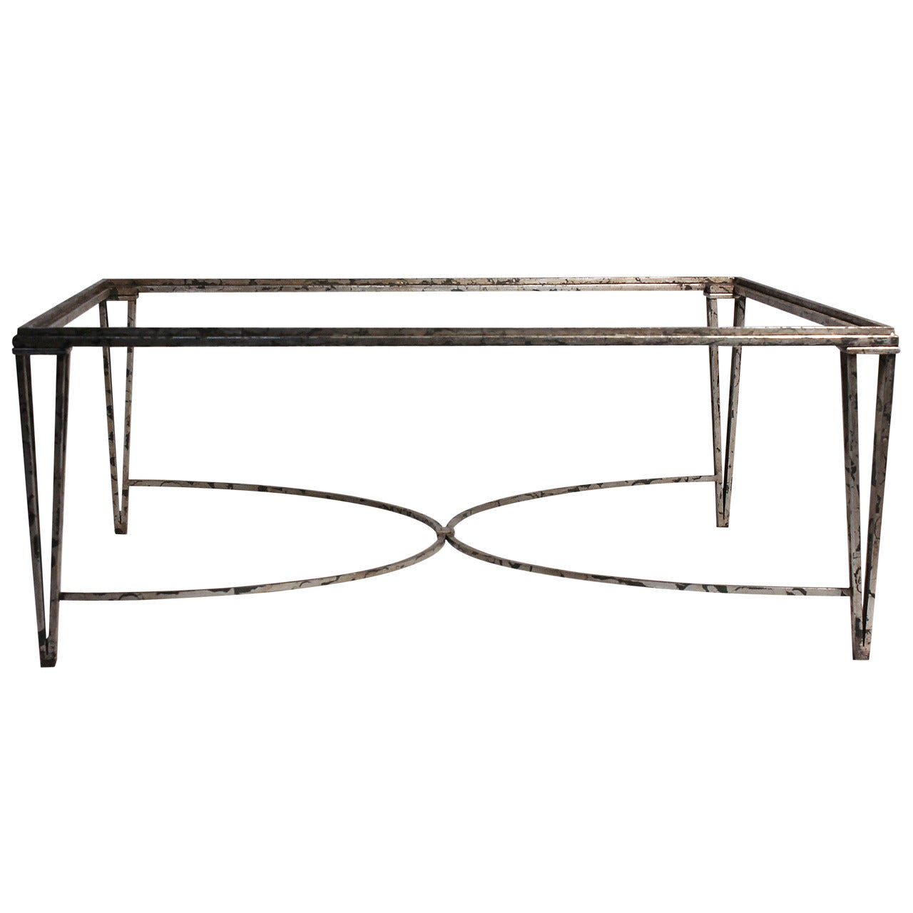Deco 1940s Style Coffee Table in manner of Parzinger For Sale