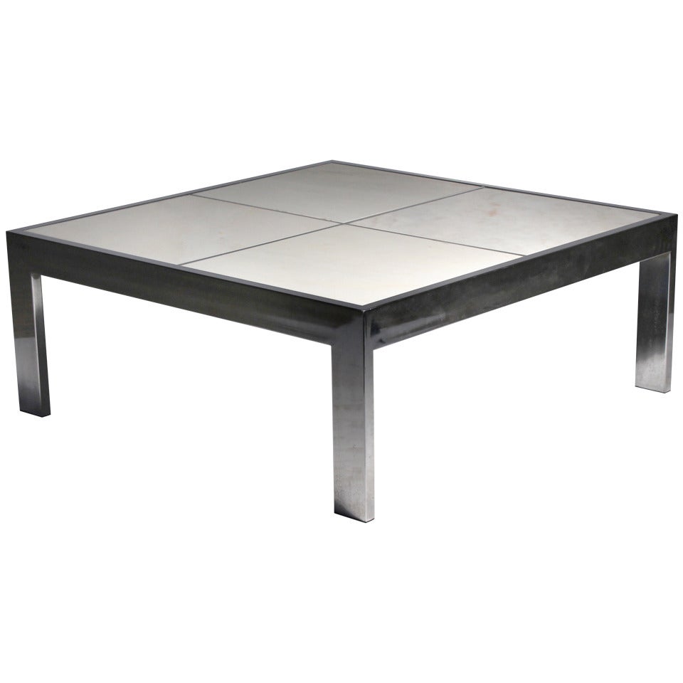 Design Institute of America (DIA) Marble Coffee Table For Sale