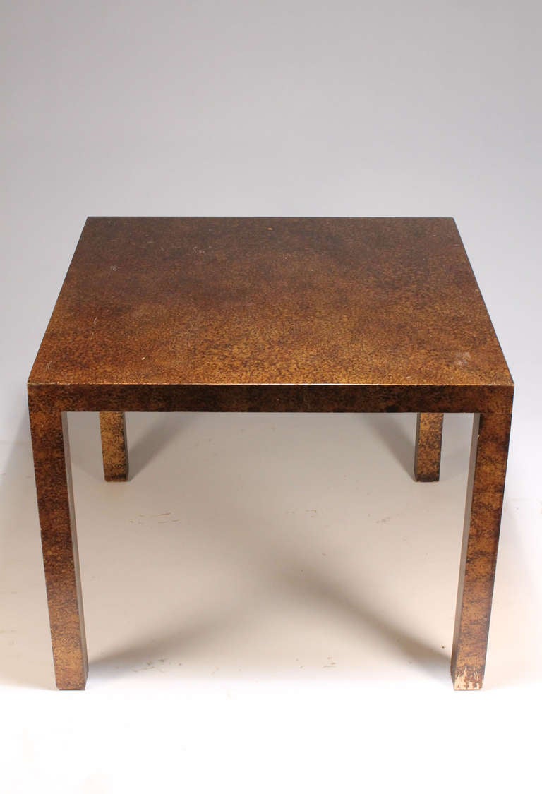 vintage parsons table