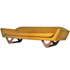 Sleek Adrian Pearsall Gondola Sofa for Craft Associates