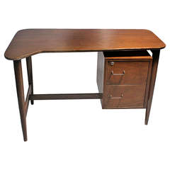 Vintage American of Martinsville Desk by Merton Gershun Desk from the "Dania" Collection