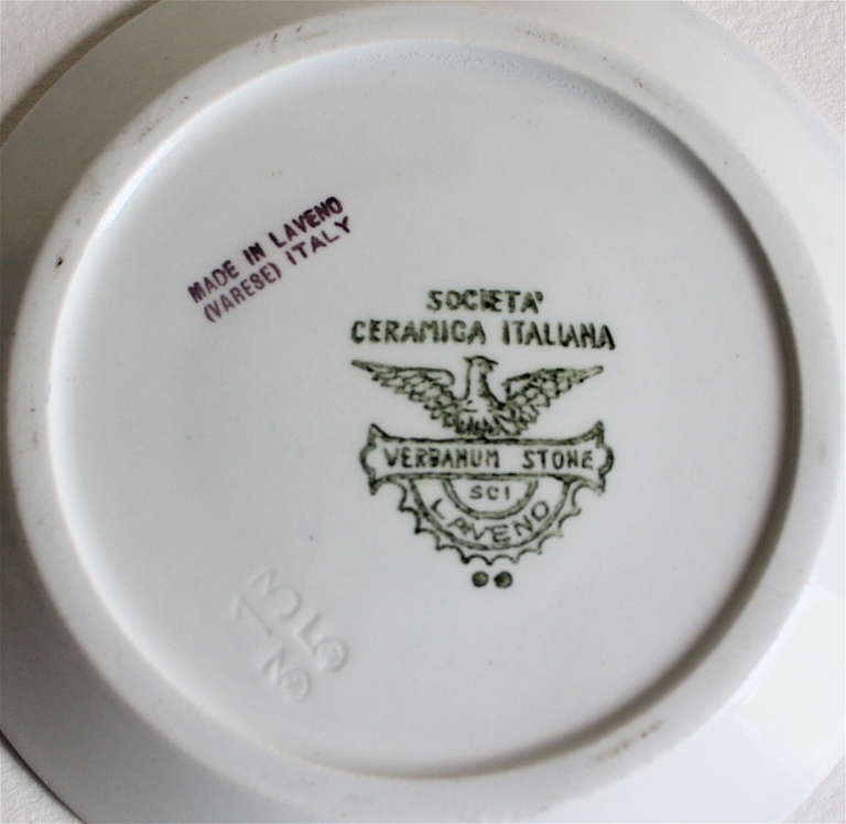 Guido Andlovitz S.C.I.  Societa Ceramica Italiana Demi-Tasse Set 2