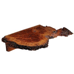George Nakashima Free Form Hanging Shelf