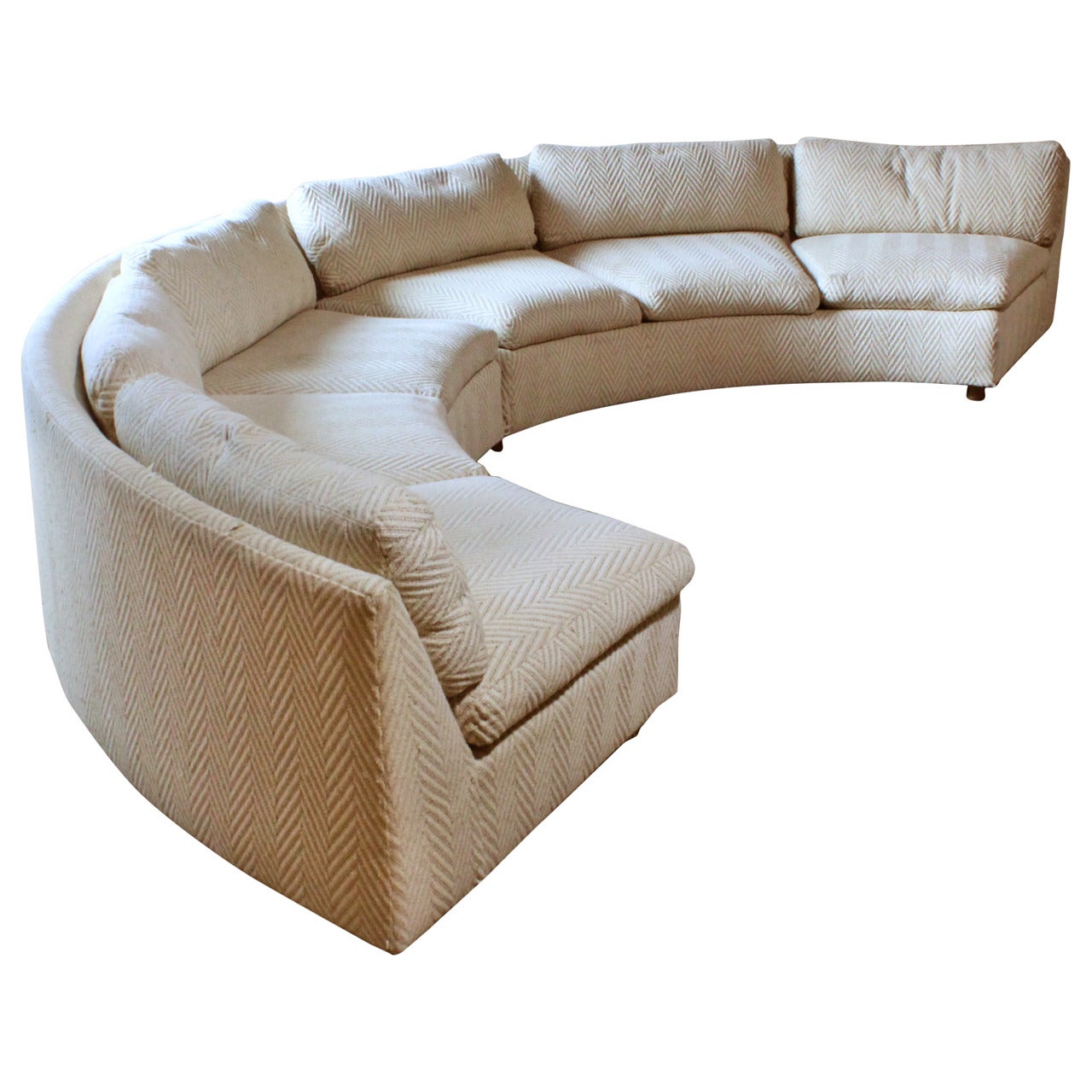 Milo Baughman Curve Sofa Sectional for Thayer Coggin