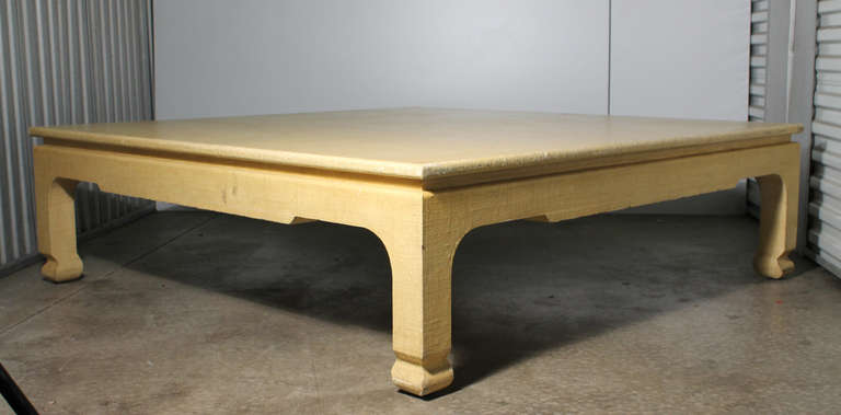 Monumental Harrison Van Horn Coffee Table - Manner of Karl Springer