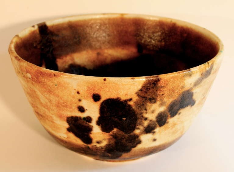 Mid-Century Modern Gamboni Large Ceramic Bowl