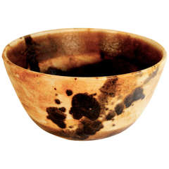 Used Guido Gambone Large Ceramic Bowl
