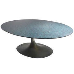 Maurice Burke Arkana Coffee Table in the Style of Eero Saarinen Surfboard 11