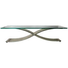 Contemporary High Style Designer Coffee Table - manner Baughman