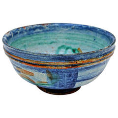Gudrun Baudisch Wiener Werkstatte Ceramic Bowl
