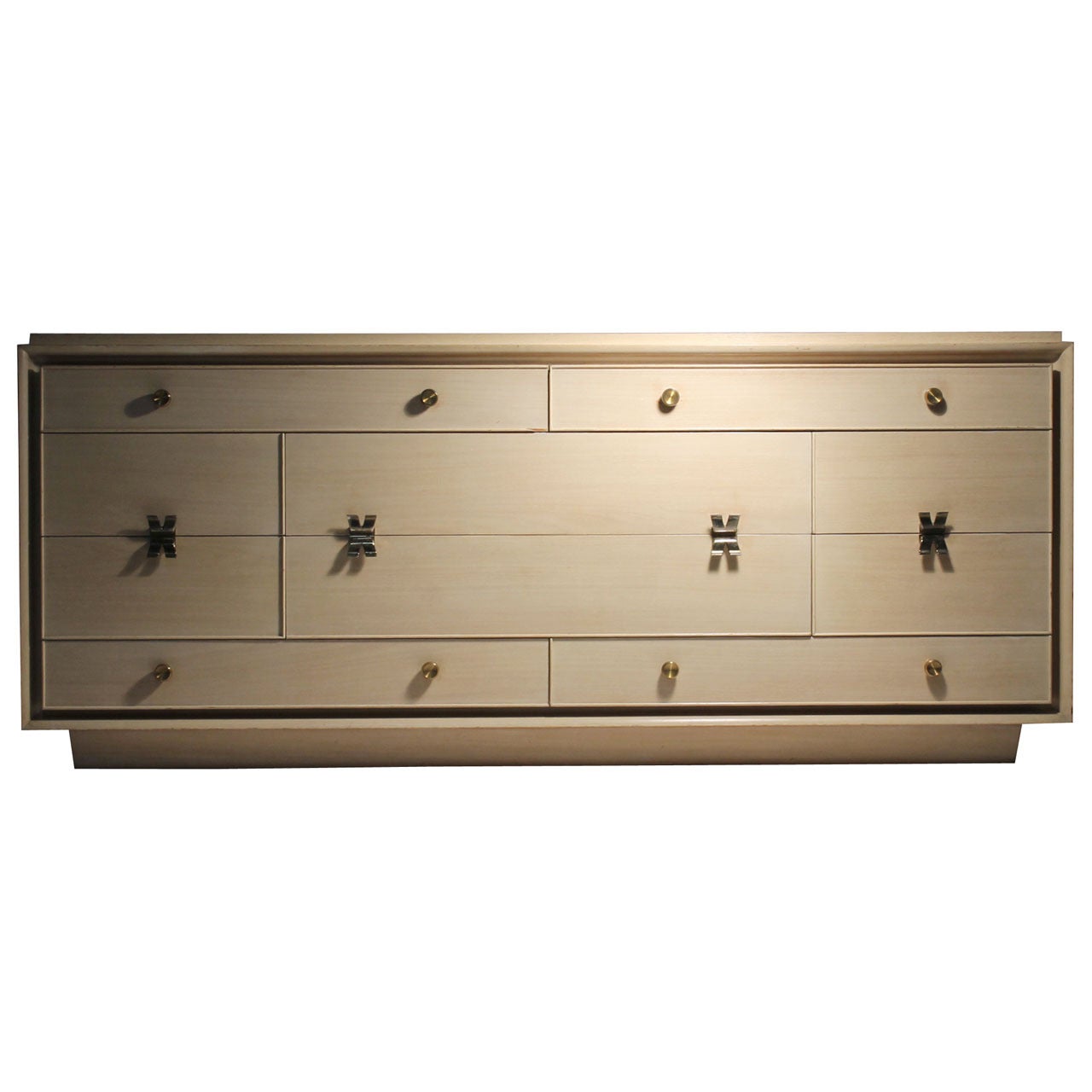 Rare Paul Frankl Designed Sideboard or Dresser for Johnson (PAIR available)
