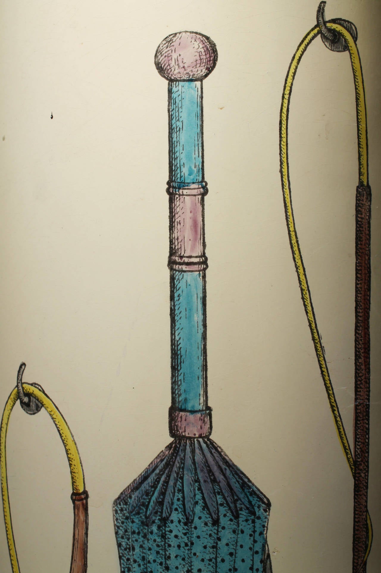 Beautiful Vintage Umbrella Stand by Bucciarelli Milano Italy / Piero Fornasetti 1