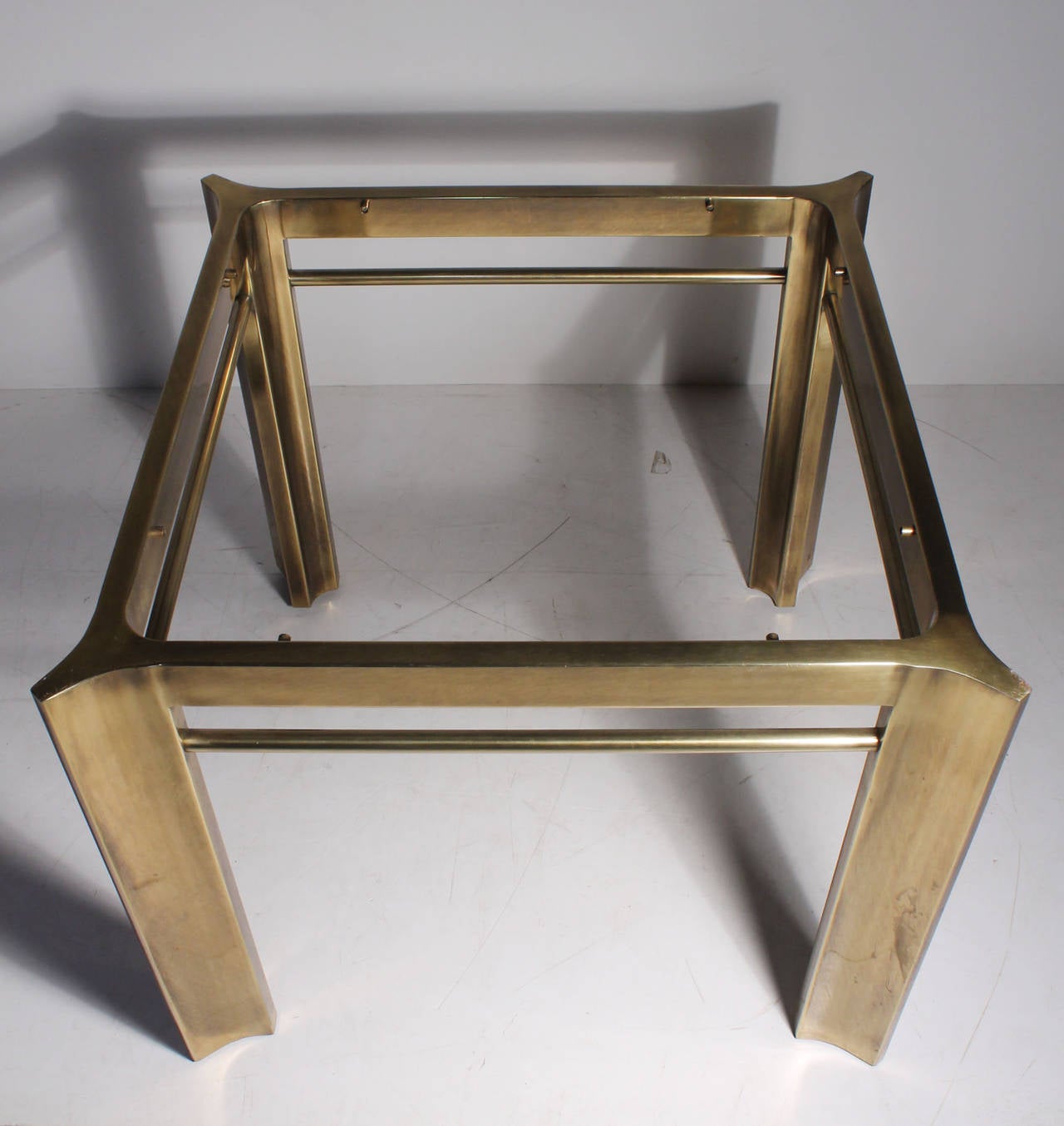 Mid-Century Modern Mastercraft Brass End or Occasional Table