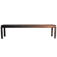 Early Edward Wormley Dunbar Long Oriental Cork Coffee Table 5