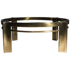 Mastercraft Brass Coffee Table 9