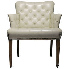 Vintage Designer Desk or Occasional Chair / Style of Tommi Parzinger Paul Frankl