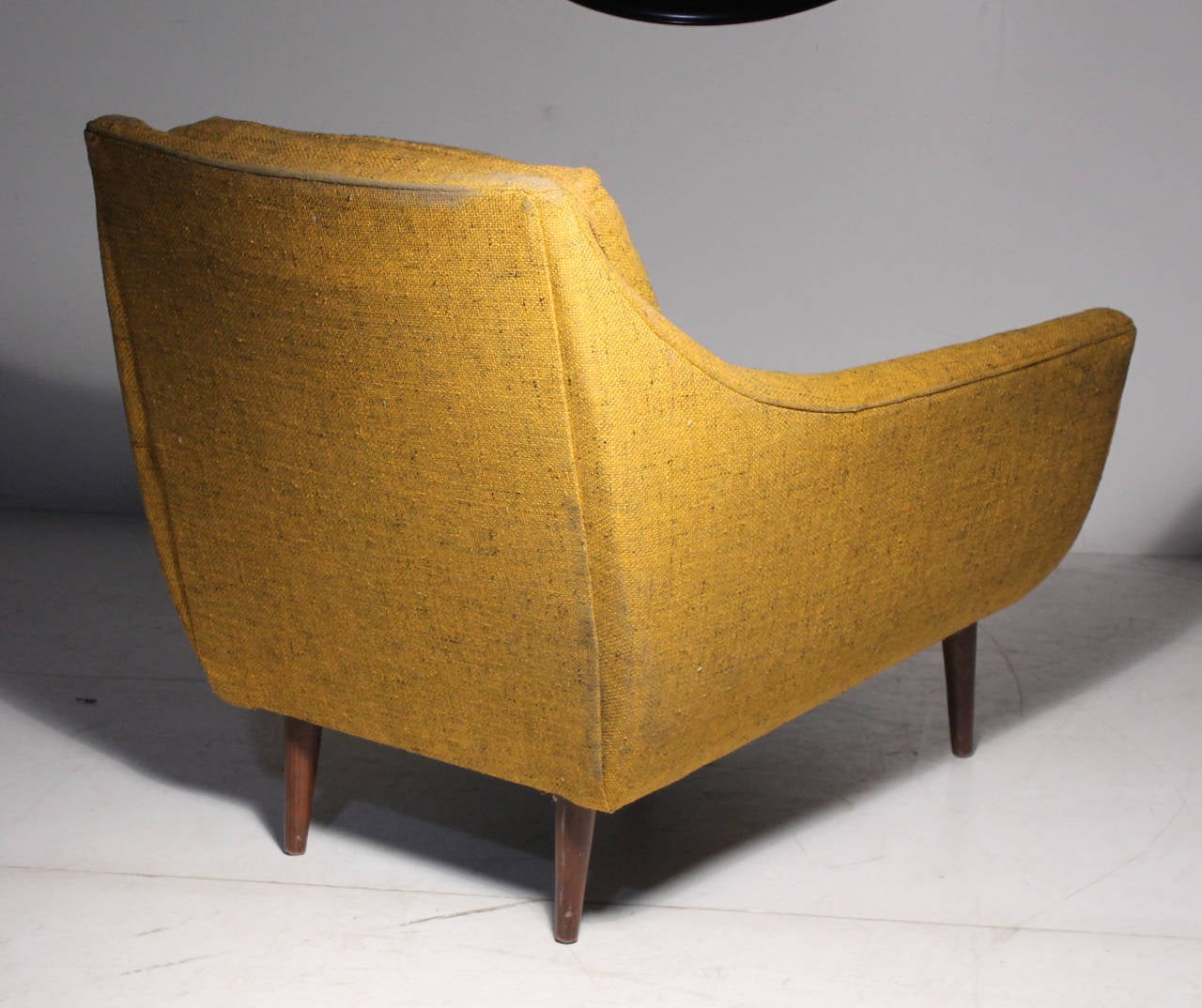 Mid-Century Modern Danish Modern Vintage Lounge Chair Attrib Selig Milo Baughman / Adrian Pearsall