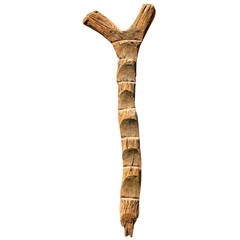Old Dogon Ladder African Sculpture 12