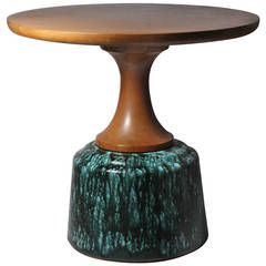 John Van Koert Occasional table Drexel / style of dunbar wormley milo baughman