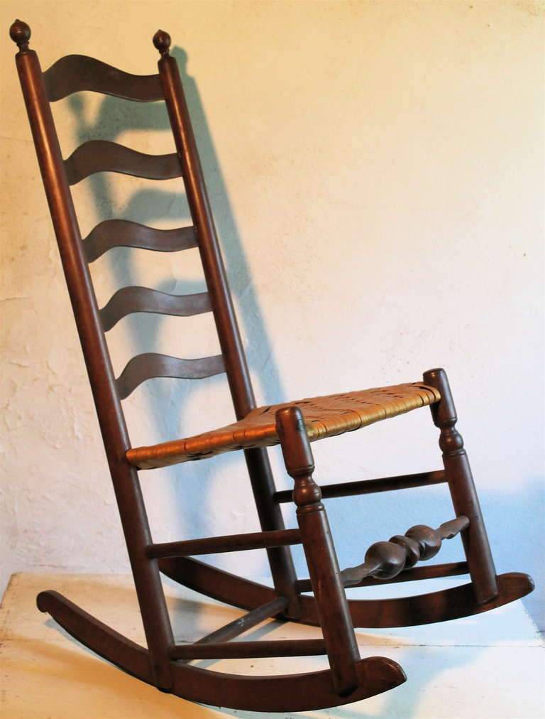 19th c. Pennsylvania "Delaware Valley" Rocking Chair