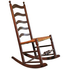 19th c. Pennsylvania "Delaware Valley" Rocking Chair