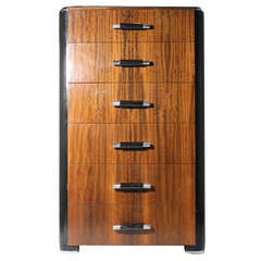 Period Donald Deskey Deco Chest of Drawers 8