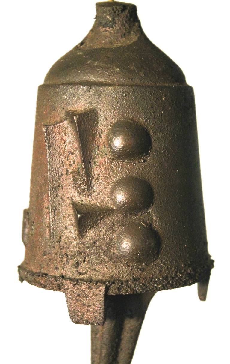 Copper Paolo Soleri (1919-2013) Unique and Early Cosanti Cast Iron Bell