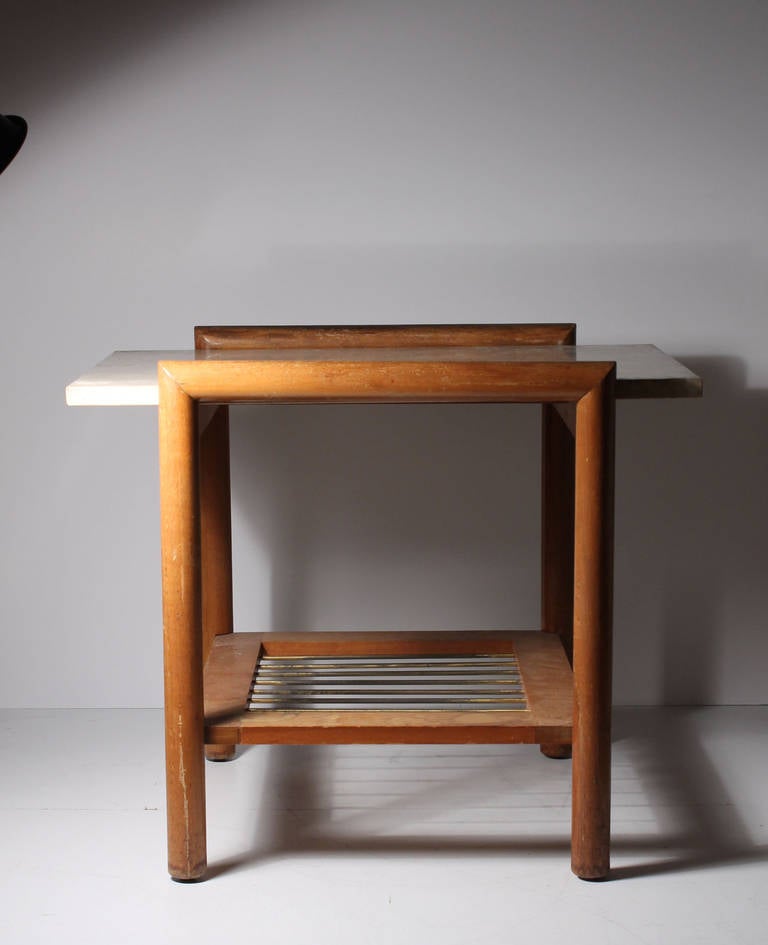 Vintage End Tables/ Nightstands in Manner of Robsjohn-Gibbings 1