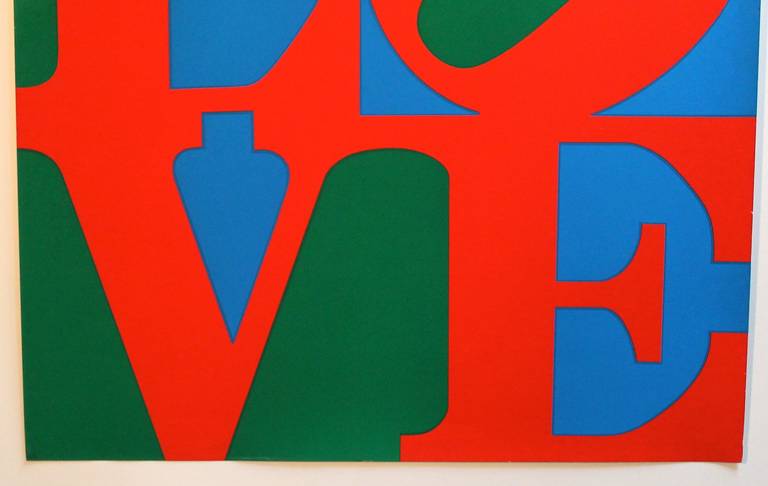 robert indiana love poster